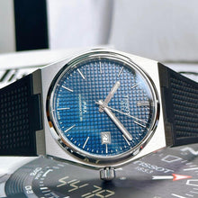 Load image into Gallery viewer, Tissot PRX Powermatic 80 Blue Dial Black Rubber Strap Watch for Men - T137.407.17.041.00