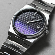 Load image into Gallery viewer, Tissot Powermatic 80 Automatic Gradient Blue Dial Silver Steel Strap Watch for Men - T137.407.11.051.01