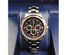 Load image into Gallery viewer, Maserati Successo Chronograph Black Dial Silver Steel Strap Watch For Men - R8873621009