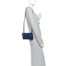 Load image into Gallery viewer, Epsom Hermesnap Wallet Bleu Navy