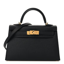 Load image into Gallery viewer, Epsom Mini Kelly Sellier 20 Black