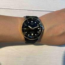 Load image into Gallery viewer, Tissot Seastar 1000 Black Dial Black Rubber Strap Watch For Men - T120.410.27.051.00