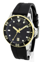 Load image into Gallery viewer, Tissot Seastar 1000 Black Dial Black Rubber Strap Watch For Men - T120.410.27.051.00