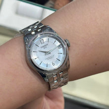 Load image into Gallery viewer, Tissot Ballade Powermatic 80 Automatic Mother of Pearl Dial Silver Steel Strap Watch For Women - T108.208.11.117.00