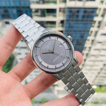 Load image into Gallery viewer, Tissot Luxury Powermatic 80 Grey Dial Silver Steel Strap Watch for Men - T086.407.11.061.00