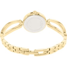 Load image into Gallery viewer, Bulova Crystal Collection Mother of Pearl Dial Gold Steel Strap Watch for Women - 98L225