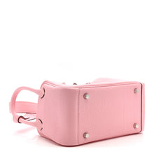 Load image into Gallery viewer, Taurillon Clemence Verso Mini Lindy 20 Rose Sakura Gris Perle