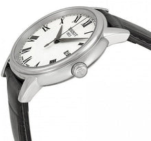 Load image into Gallery viewer, Tissot T Classic Carson White Dial Black Leather Strap Watch for Men - T085.410.16.013.00