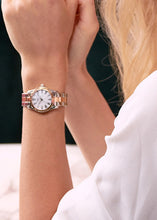 Load image into Gallery viewer, Tissot T Wave Lady White Mother of Pearl Dial Two Tone Steel Strap Watch For Women - T112. 210. 22. 113. 00