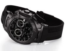 Load image into Gallery viewer, Tissot T Race Chronograph Black Dial Black Rubber Strap Watch for Men - T048.417.37.057.00