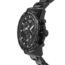 Load image into Gallery viewer, Tissot Supersport Chrono Black Dial Black Steel Strap Watch For Men - T125.617.33.051.00