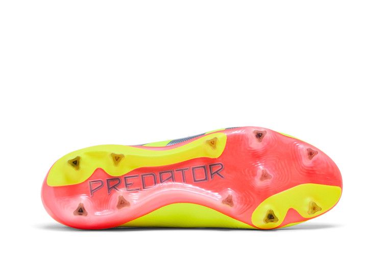 adidas Predator 24 Elite Laceless FG Team Solar Yellow Core Black Solar Red