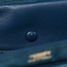 Load image into Gallery viewer, Veau Doblis Verrou Clutch Bleu Ocean