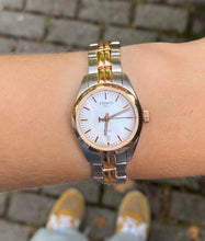 Load image into Gallery viewer, Tissot T Classic PR100 Mother of Pearl Dial Two Tone Steel Strap Watch for Women - T101.010.22.111.01