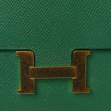 Load image into Gallery viewer, Epsom Constance Short Wallet Vert Vertigo