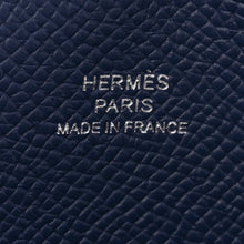Load image into Gallery viewer, Epsom Hermesnap Wallet Bleu Navy
