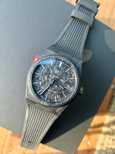 Load image into Gallery viewer, Tissot PRX Powermatic 80 Carbon Black Dial Black Rubber Strap Watch for Men - T137.907.97.201.00