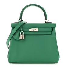 Load image into Gallery viewer, Swift Eclat Kelly Retourne 25 Vert Vertigo Celeste