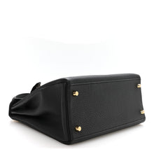 Load image into Gallery viewer, Togo Kelly Retourne 28 Black