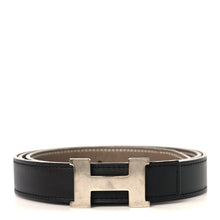 Load image into Gallery viewer, Swift Epsom 24mm Mini Constance H Belt 90 36 Black Eutope