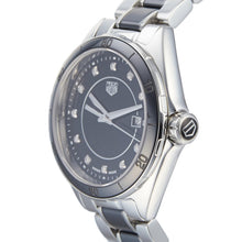 Load image into Gallery viewer, Tag Heuer Formula 1 Diamonds Black Dial Two Tone Steel Strap Watch for Women - WBJ141AB.BA0973