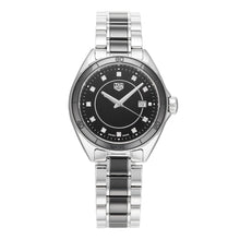 Load image into Gallery viewer, Tag Heuer Formula 1 Diamonds Black Dial Two Tone Steel Strap Watch for Women - WBJ141AB.BA0973