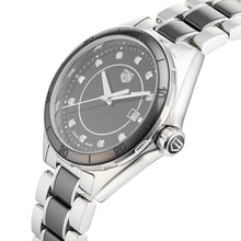 Load image into Gallery viewer, Tag Heuer Formula 1 Diamonds Black Dial Two Tone Steel Strap Watch for Women - WBJ141AB.BA0973