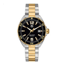 Load image into Gallery viewer, Tag Heuer Formula 1 Quartz Black Dial Two Tone Steel Strap Watch for Men - WAZ1121.BB0879