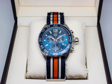 Load image into Gallery viewer, Tag Heuer Formula 1 Chronograph 43mm Blue Dial NATO Strap Watch for Men - CAZ1014.FC8196