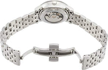 Load image into Gallery viewer, Tissot Carson Premium Automatic Lady Diamonds Silver Dial Silver Steel Strap Watch for Women - T122.207.11.036.00