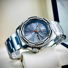 Load image into Gallery viewer, Seiko 5 Sports Special Edition Silver Dial Silver Steel Strap Watch For Men - SRPK09K1