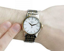 Load image into Gallery viewer, Tissot T Classic Carson Quartz White Dial Two Tone Steel Strap Watch for Men - T085.410.22.011.00