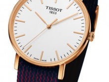 Load image into Gallery viewer, Tissot T Classic Everytime Medium White Dial Two Tone NATO Strap Watch for Men - T109.410.38.031.00