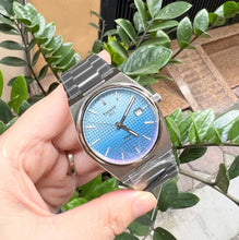 Load image into Gallery viewer, Tissot PRX Powermatic 80 Gradient Blue Dial Silver Steel Strap Watch for Men - T137.407.11.351.01