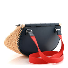 Load image into Gallery viewer, Swift Wicker Picnic Fishing Bag Bleu de Prusse