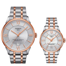 Load image into Gallery viewer, Tissot Chemin des Tourelles Powermatic 80 Helvetic Pride Silver Dial Two Tone Steel Strap Watch for Men - T099.407.22.038.01