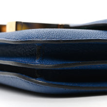 Load image into Gallery viewer, Chevre Mysore Verso Constance 18 Blue Saphir Menthe