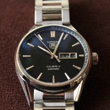 Load image into Gallery viewer, Tag Heuer Carrera Black Dial Watch for Men - WAR201A.BA0723