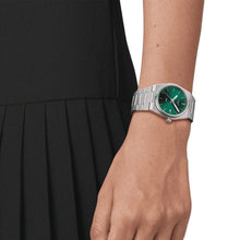 Load image into Gallery viewer, Tissot PRX Quartz Green Dial Steel Silver Steel Strap Watch for Men - T137.410.11.081.00
