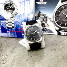 Load image into Gallery viewer, Tissot PRX Powermatic 80 Black Dial Black Rubber Strap Watch for Men - T137.407.17.051.00