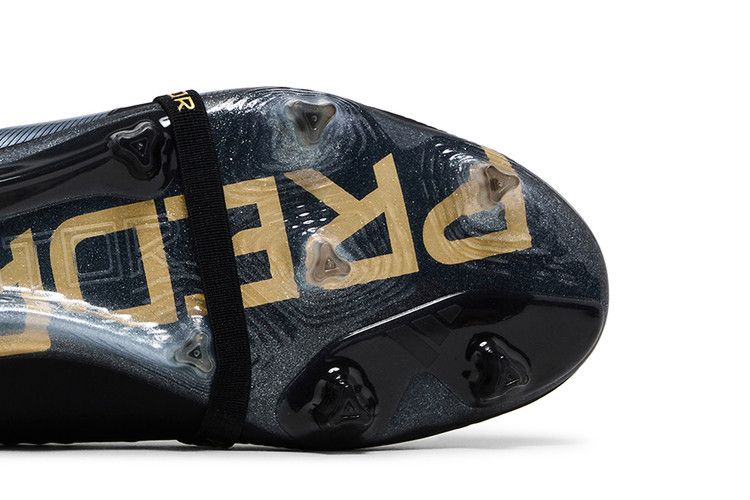 adidas Predator Elite Foldover Tongue FG Core Black Carbon Gold Metallic