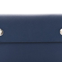 Load image into Gallery viewer, Epsom Hermesnap Wallet Bleu Navy