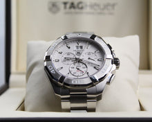 Load image into Gallery viewer, Tag Heuer Aquaracer White Dial Silver Steel Strap Watch for Men - CAY1111.BA0927