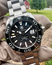 Load image into Gallery viewer, Tag Heuer Aquaracer Black Dial Watch for Men - WAY211A.BA0928