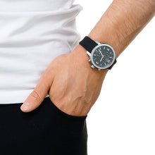 Load image into Gallery viewer, Tissot PRC 200 Chronograph Black Dial Black Rubber Strap Watch for Men - T114.417.17.057.00