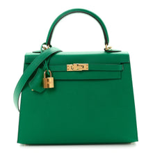 Load image into Gallery viewer, Epsom Kelly Sellier 25 Vert Jade