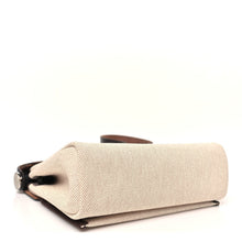 Load image into Gallery viewer, Military Toile Vache Hunter Herbag Zip Retourne 20 Ecru Beige Ebene Ecru Beige Ebene