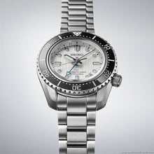 Load image into Gallery viewer, Seiko Prospex Sea Arctic Ocean GMT Limited Edition Silver Dial Silver Steel Strap Watch For Men - SPB439J1