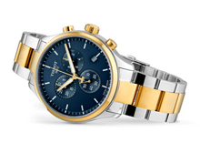 Load image into Gallery viewer, Tissot Chrono XL Classic Blue Dial Two Tone Steel Strap Watch for Men - T116.617.22.041.00