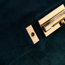 Load image into Gallery viewer, Veau Doblis Verrou Clutch Bleu Ocean